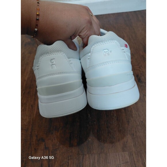 Size 12- ON The Roger Advantage All White Mens Sneakers main image 8